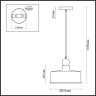 Подвесной светильник ODEON LIGHT PENDANT BOLLI 4090/1